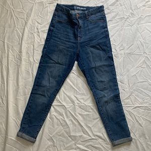super high rise jeans